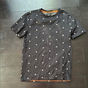 Denim & Flower M Black Short Sleeve Tee Classic Design